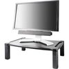 Kantek Extra Wide Adjustable Monitor/Laptop Stand, Single Level MS500